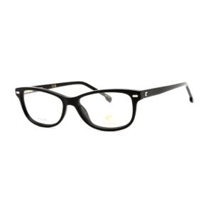 Armazón oftálmica Carrera 3008 Black tres cuartos izquierda