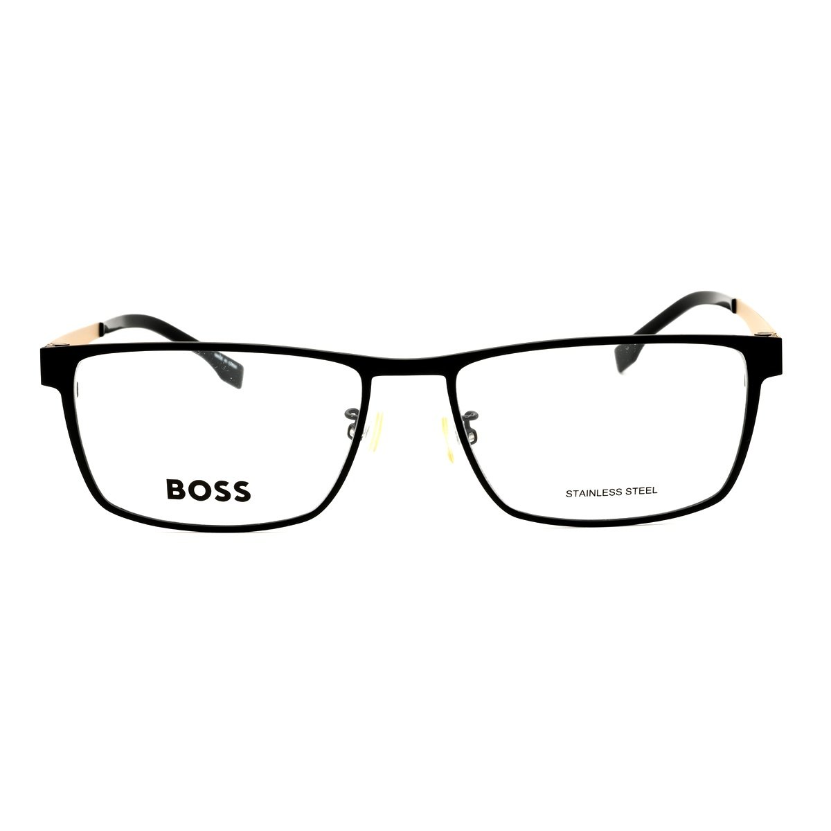 Armazón oftálmica Hugo Boss 1342 color Negro posición frontal