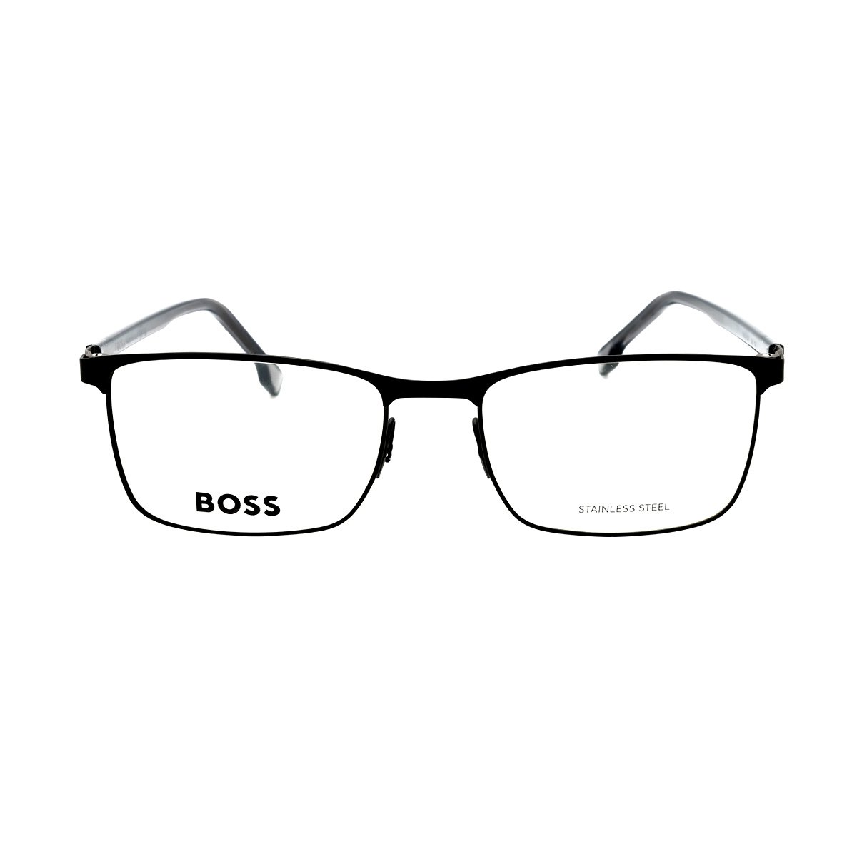 Armazón oftálmica Hugo Boss 1637 color Negro posición frontal
