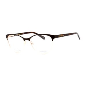 Armazón oftálmica Tommy Hilfiger 1886 Havana and Gold tres cuartos izquierda